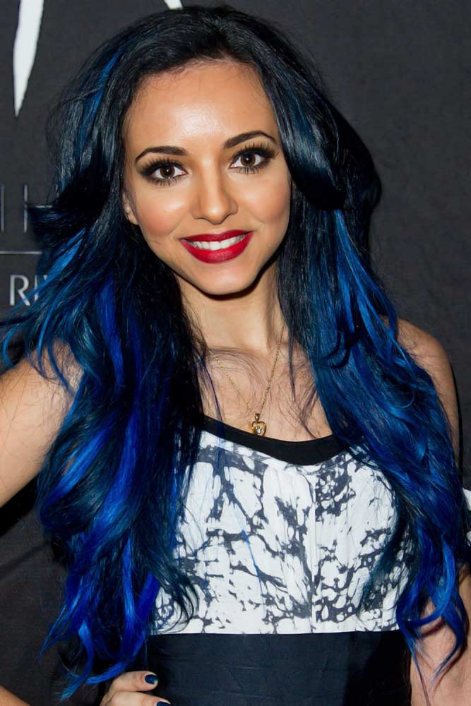 Azul Indigo #ombre #bluehair