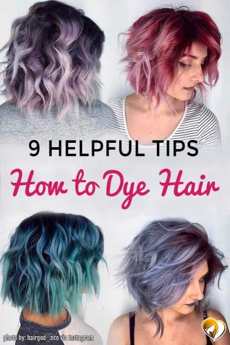 how to dye your hair with highlights at home