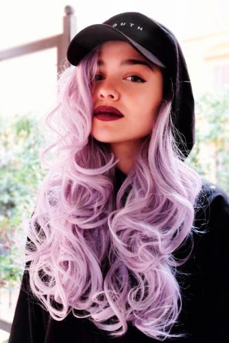 Exposition of Purple Hair Color picture2