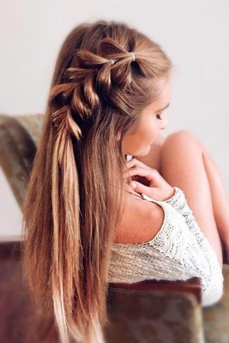 Easy and Beautiful Pull Through Braid Hair picture 1