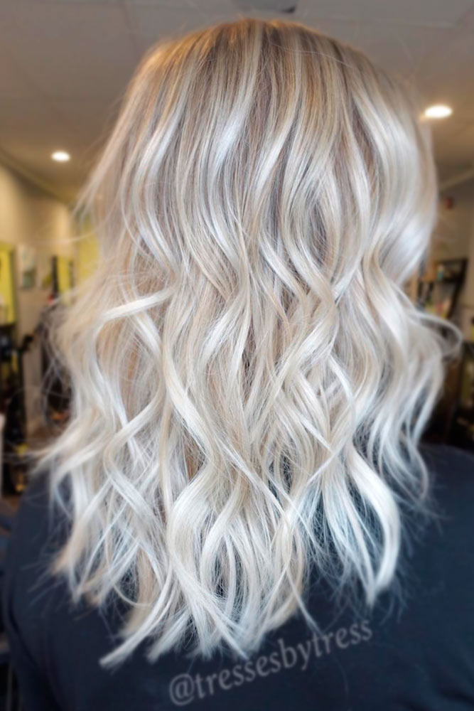 blonde and platinum highlights