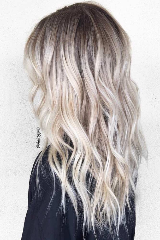 Babylights for Long Layered Blonde Hair