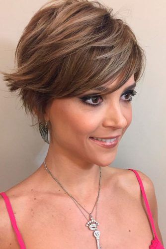 30 Ideas Of Wearing Short  Layered  Hair For Women 