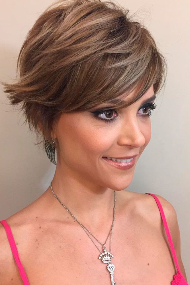 60 Ideas Of Wearing Short Layered Hair For Women