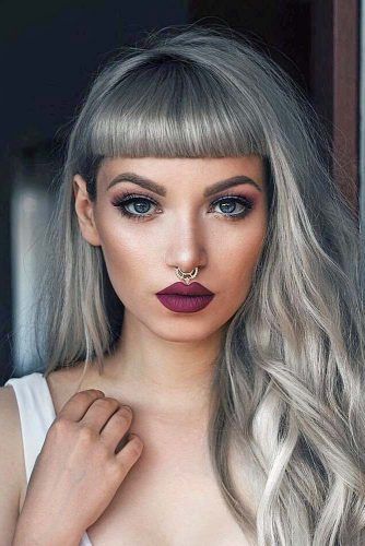 Long Hair with Bangs Styling Ideas | LoveHairStyles.com