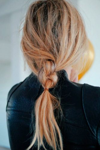 Sexy and Sophisticated Low Ponytail