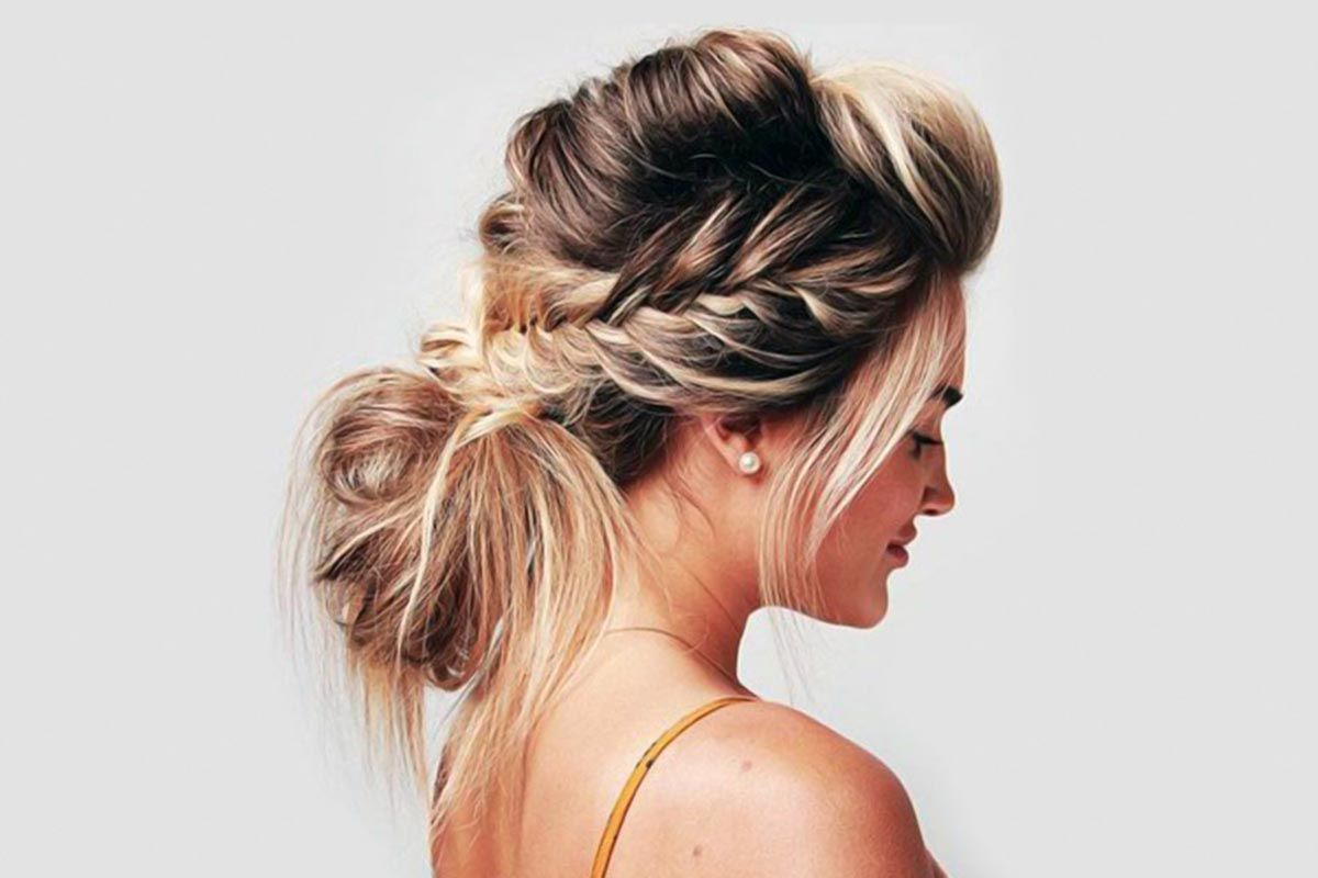 Step Tutorial For A Fun Variation Of Braided Updos