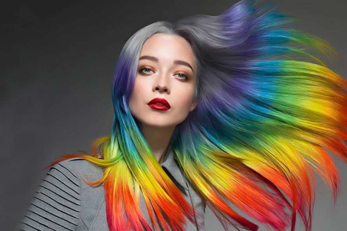 Chic Hidden Rainbow Hair Is The Magic You Need To Be Trendy