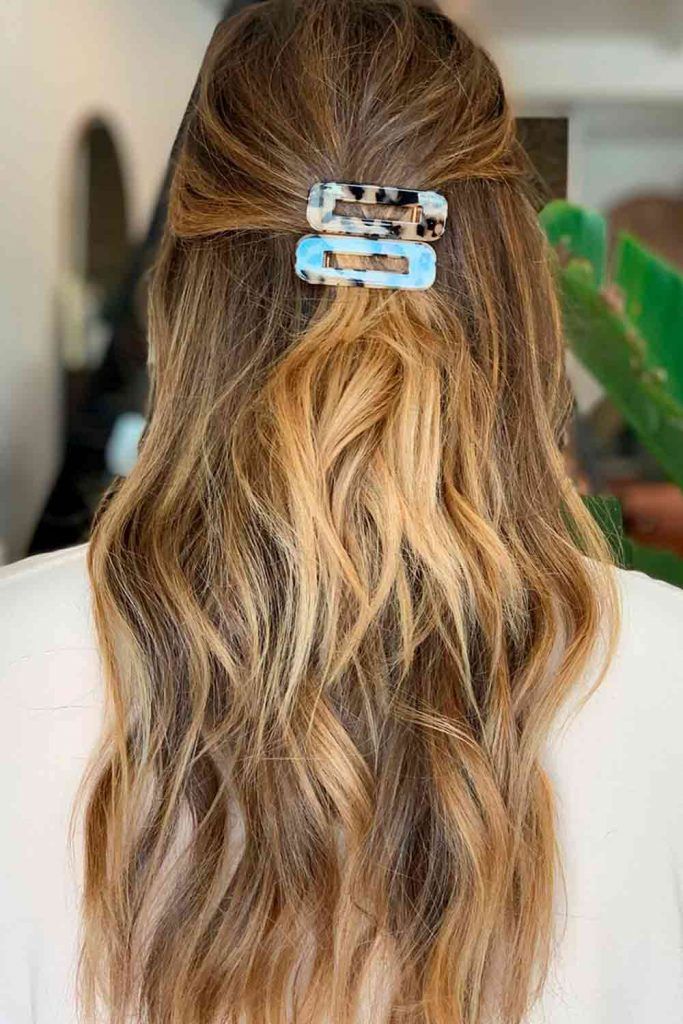 Hair Barrettes With Leopard Pattern #animalpattern #barrettes