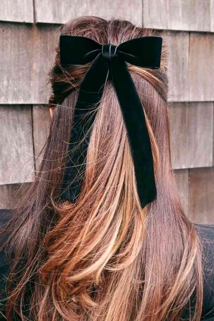 Velvet Hair Ribbons #hairribbons #velvetribbons