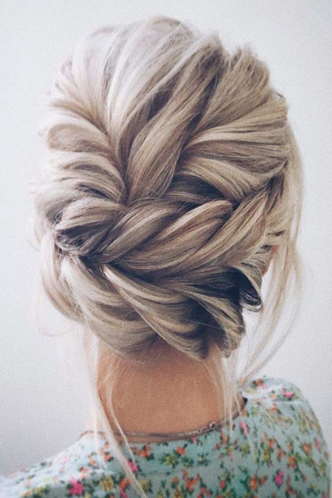 Braided Bridesmaids Updos For Long Hair