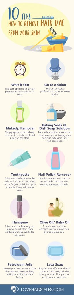 Tips On How To Remove Hair Dye From Skin 
