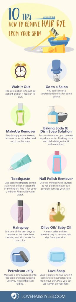 Tips On How To Remove Hair Dye From Skin