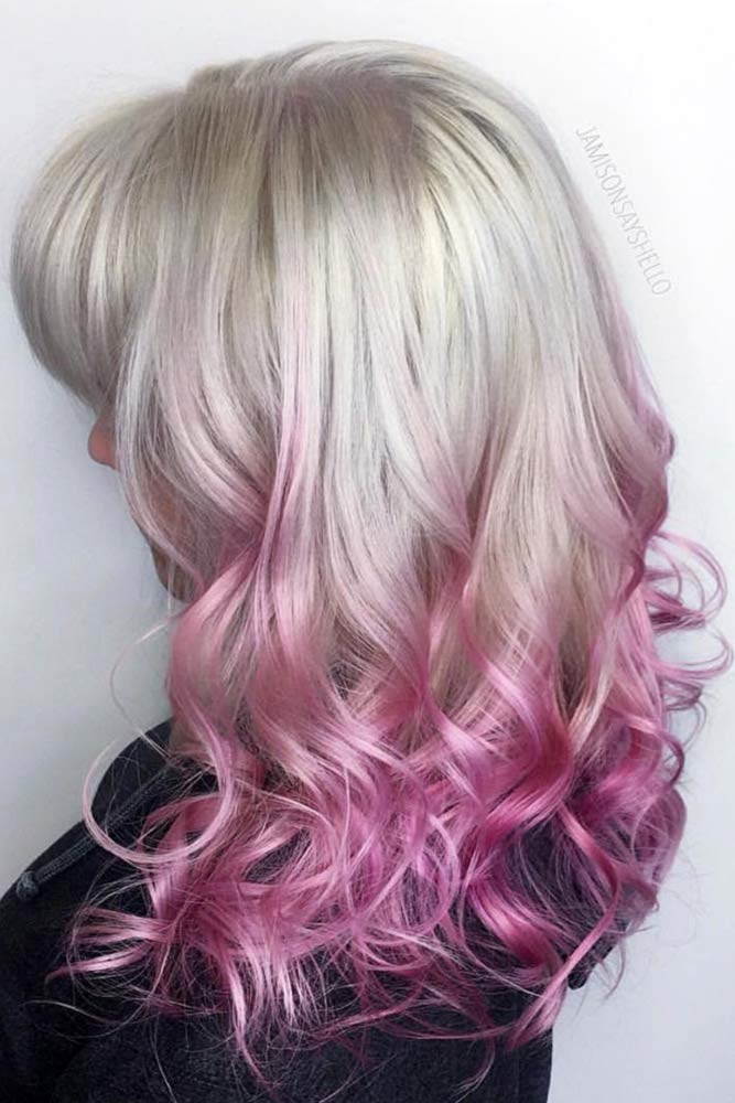Stylish Pink Ombre Hair picture3