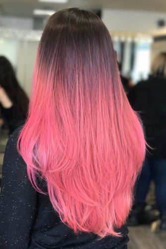 28 Pretty Pink Ombre Hair To Try Immediately