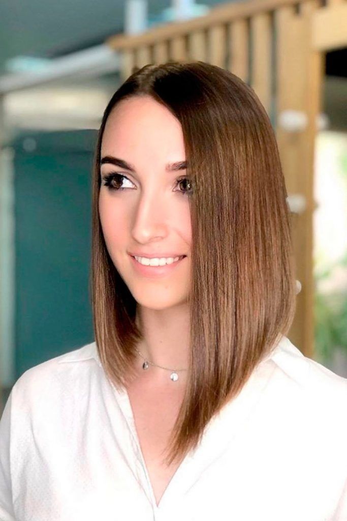 Long Bob For Sleek Hair 