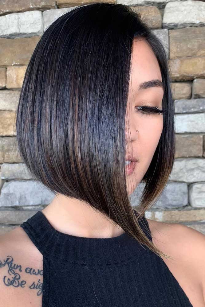 13 Stylish Asymmetrical Bob And Lob Haircuts To Try This Summer