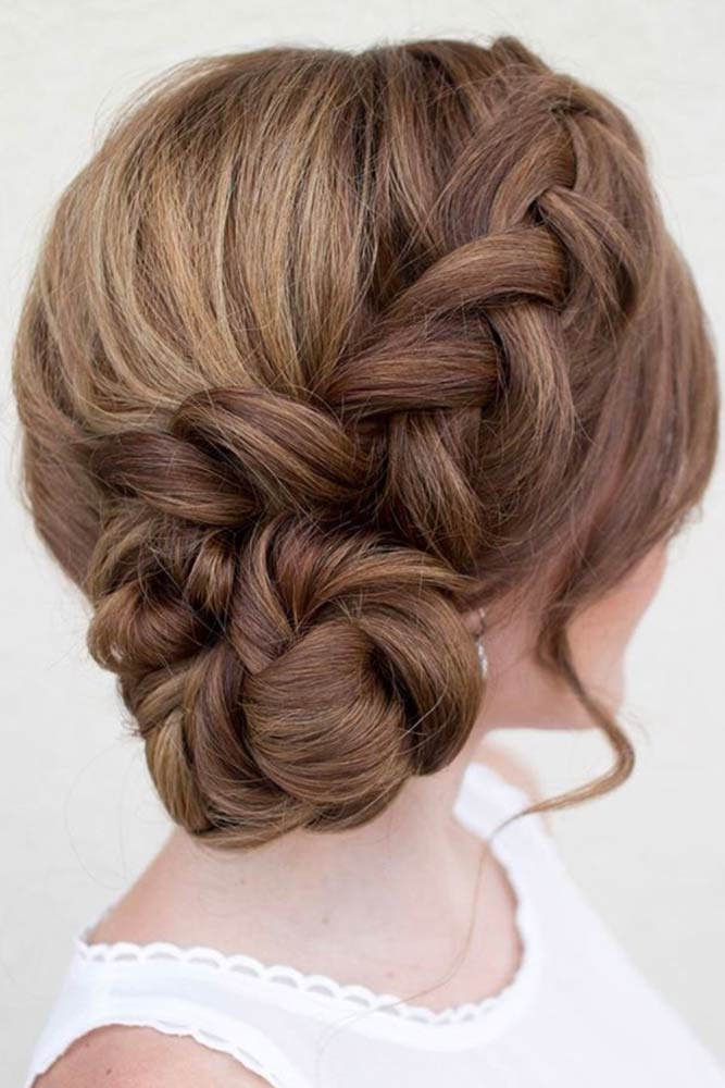 30 Hairstyles with Bun and Bangs