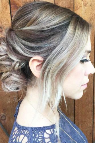24 Hairstyles With Bun And Bangs Lovehairstyles Com