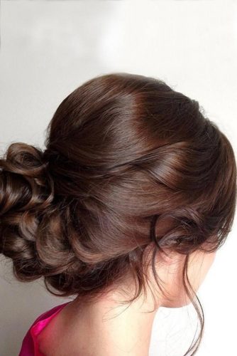 24 Hairstyles with Bun and Bangs | LoveHairStyles.com