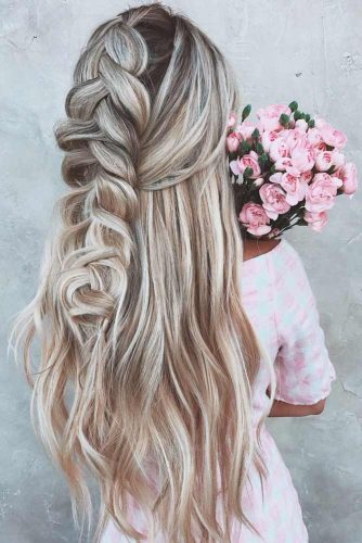 Try 42 Half Up Half Down Prom Hairstyles | LoveHairStyles.com