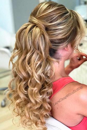 Try 42 Half Up Half Down Prom Hairstyles | LoveHairStyles.com