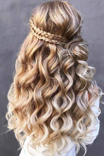 Prom Hairstyles For Long Hair Down