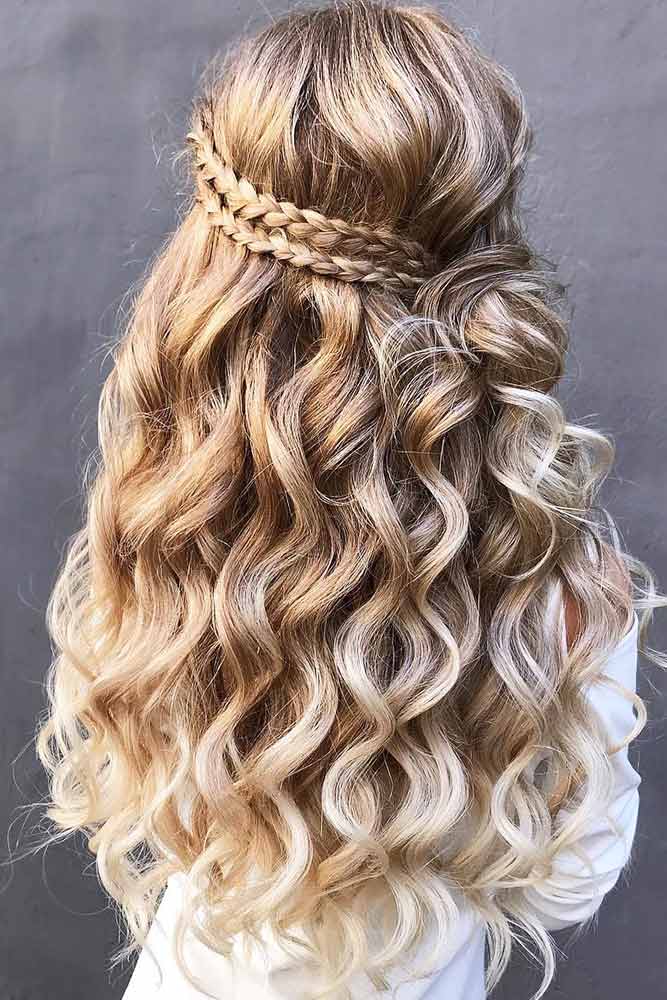Try 38 Half Up Half Down Prom Hairstyles LoveHairStyles Try 38 Half Up Half Down Prom Hairstyles LoveHairStyles