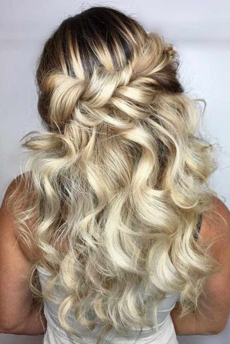 Half Up Half Down Prom Hairstyles