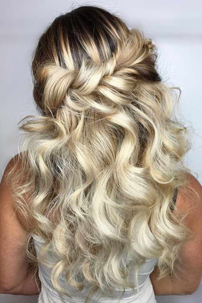 Try 38 Half Up Half Down Prom Hairstyles