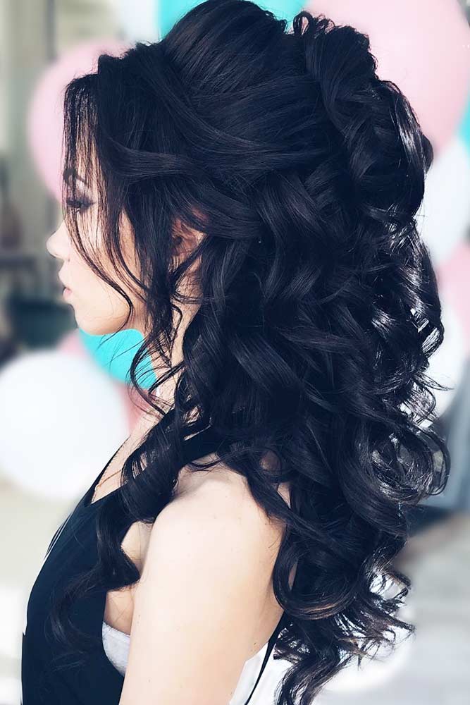 Try 41 Half Up Half Down Prom Hairstyles | LoveHairStyles.com