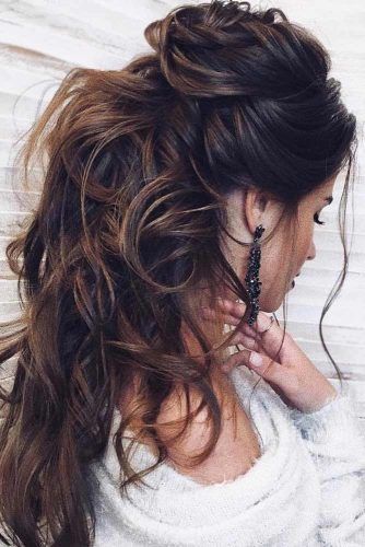 35 Ideas For Half Up Hairdos For Long Hair Vintage Lady Dee