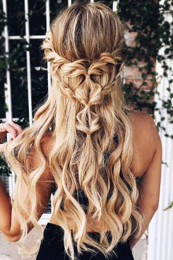 Try 38 Half Up Half Down Prom Hairstyles LoveHairStyles Try 38 Half Up Half Down Prom Hairstyles LoveHairStyles