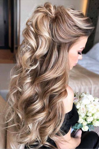 35 Ideas For Half Up Hairdos For Long Hair Vintage Lady Dee