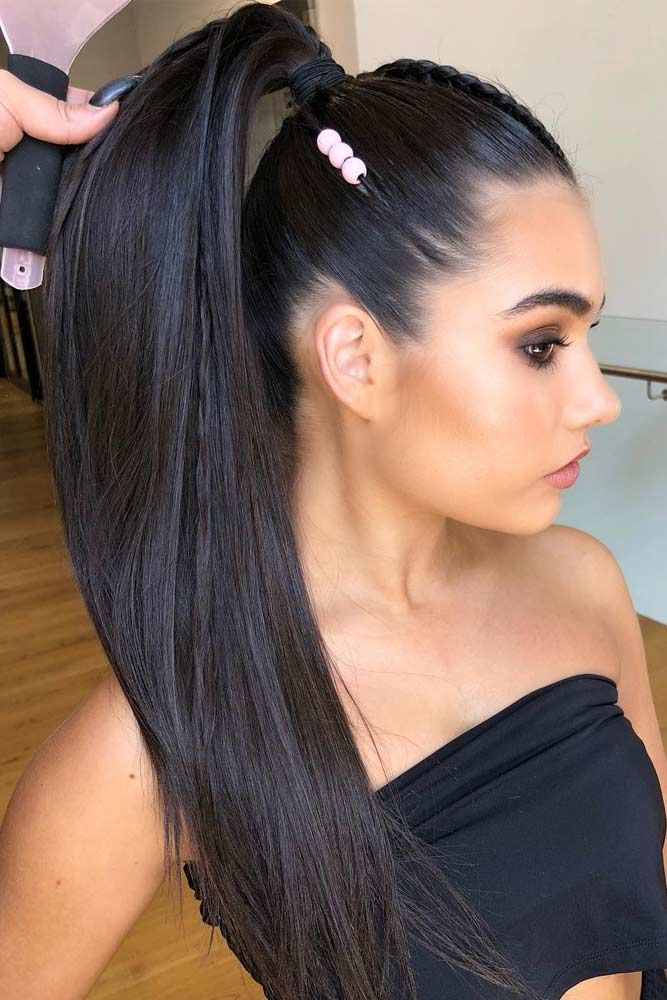 A High Ponytail Hairstyles Trend