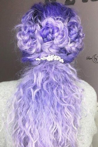 Braided Purple Hair picture 3