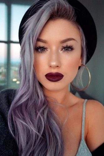 Sexy Silver Purple Hair picture 1