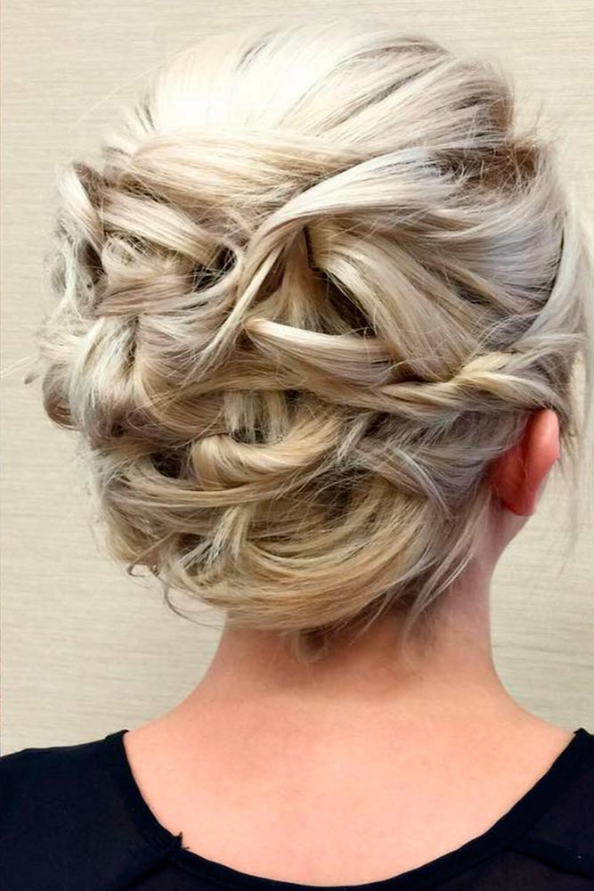 Intricate-looking Short Hair Updos picture 2