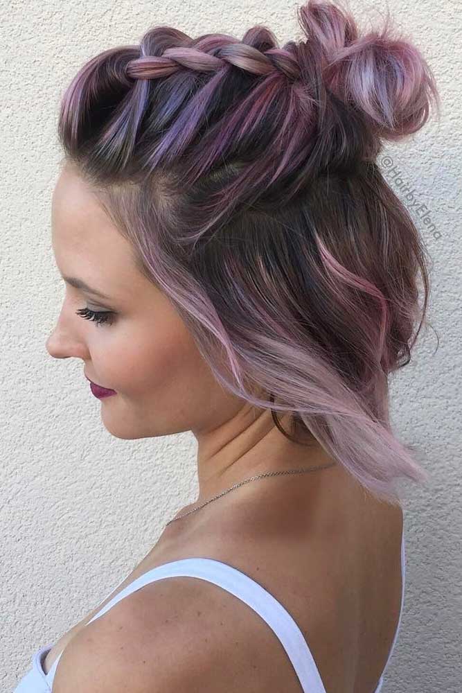 40 Pretty Short Hair Updos You Ll Want To Wear To The Next Party