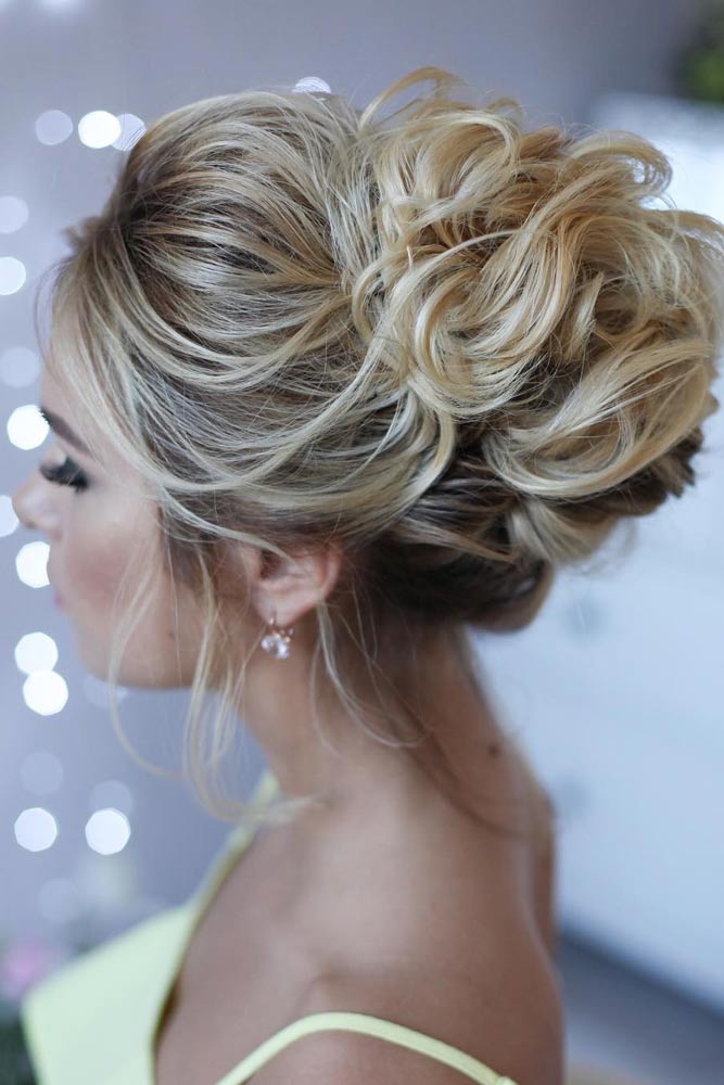 Sophisticated prom hair updos