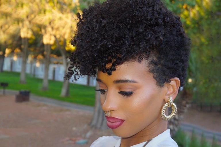 Trendy Natural Hair Mohawk Styles