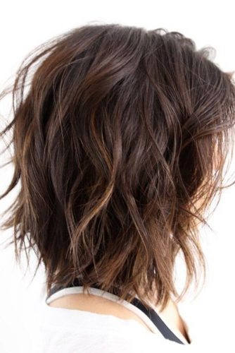 bob haircut with layers