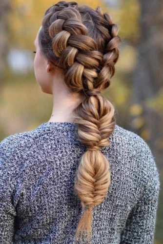 Double Dutch Braids goes into Fishtail picture1