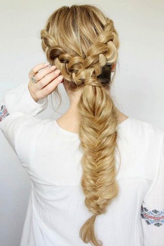 Double Dutch Braids goes into Fishtail picture2