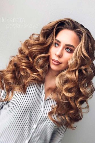 Dressy Long Curly Hairstyles