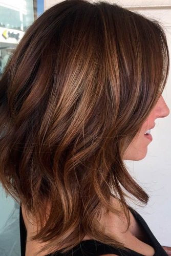 42 Chic Medium Length Layered Hair Lovehairstyles Com