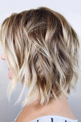 Medium Length Hairstyles With Blonde Highlights