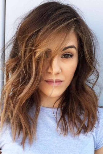 Medium Length Hairstyles With Highlights