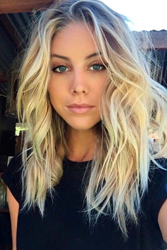 47 Chic Medium Length Layered Hair | LoveHairStyles.com