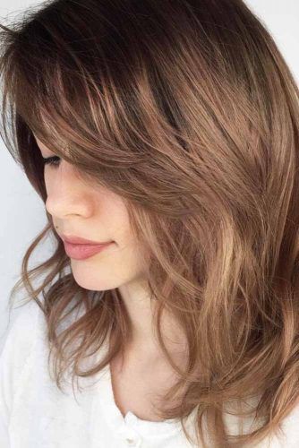 42 Chic Medium Length Layered Hair Lovehairstyles Com